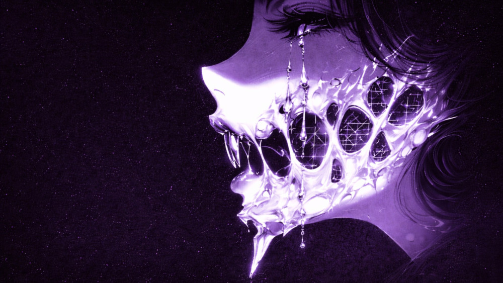 Silver Tears of the Vampire wallpaper