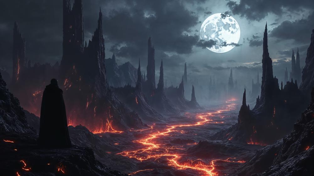 sci-fi-fantasy-landscape wallpaper