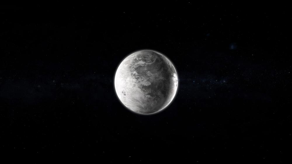Silent Lunar World wallpaper
