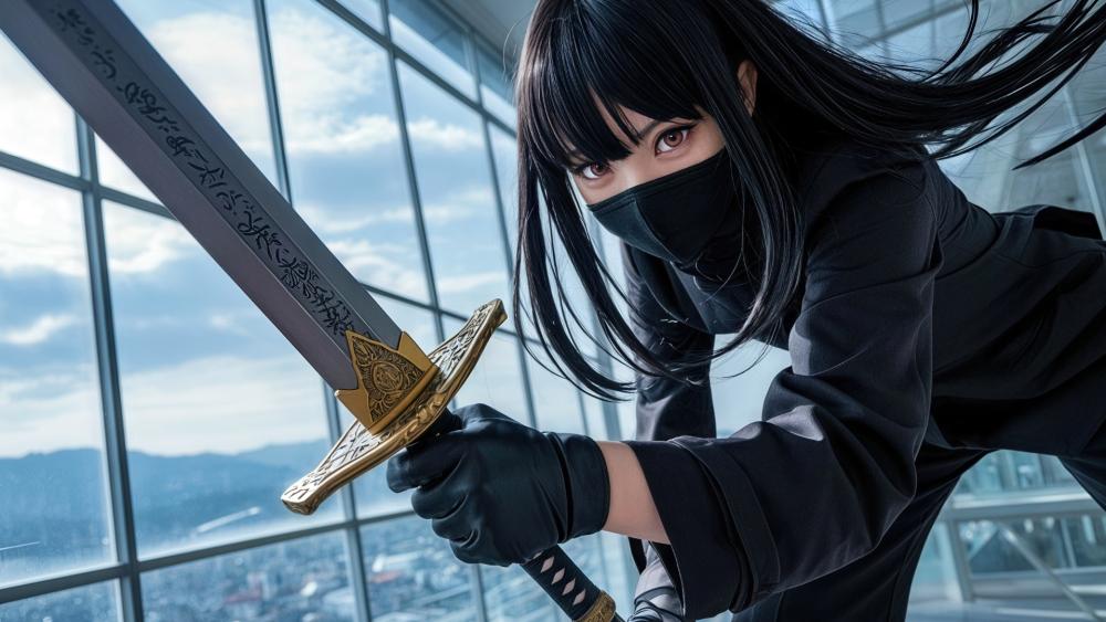 Silent Ninja Blade wallpaper