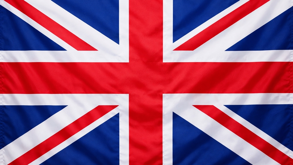 Bold Union Jack Waves wallpaper