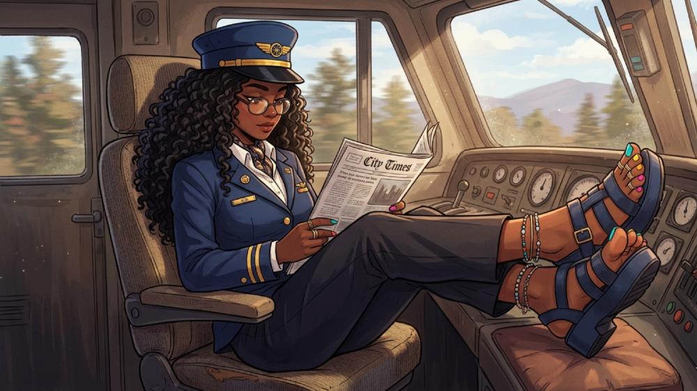 Calm Flight Deck Reader wallpaper