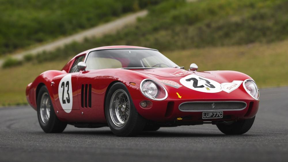 Classic Ferrari 250 GTO Racing Elegance wallpaper