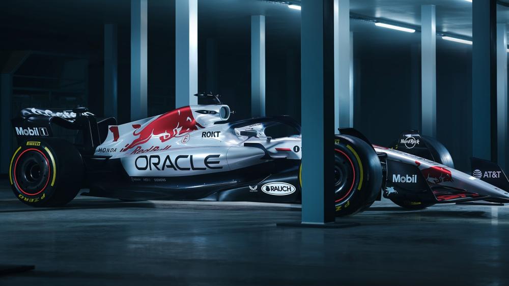 Red Bull Formula One Garage Glow wallpaper