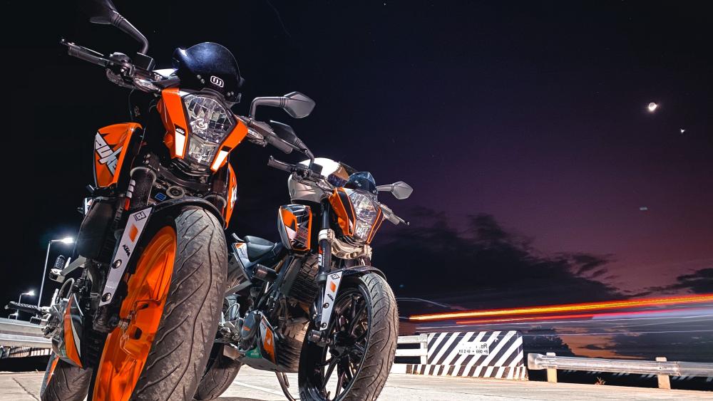 KTM Duke Night Riders wallpaper