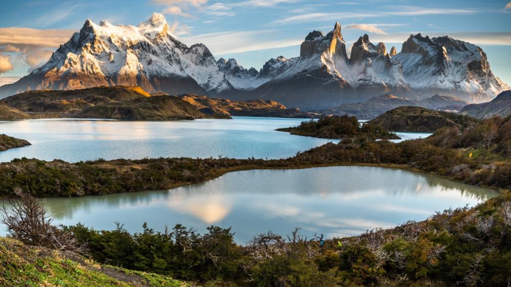 Torres del Paine Alpine Lakes wallpaper