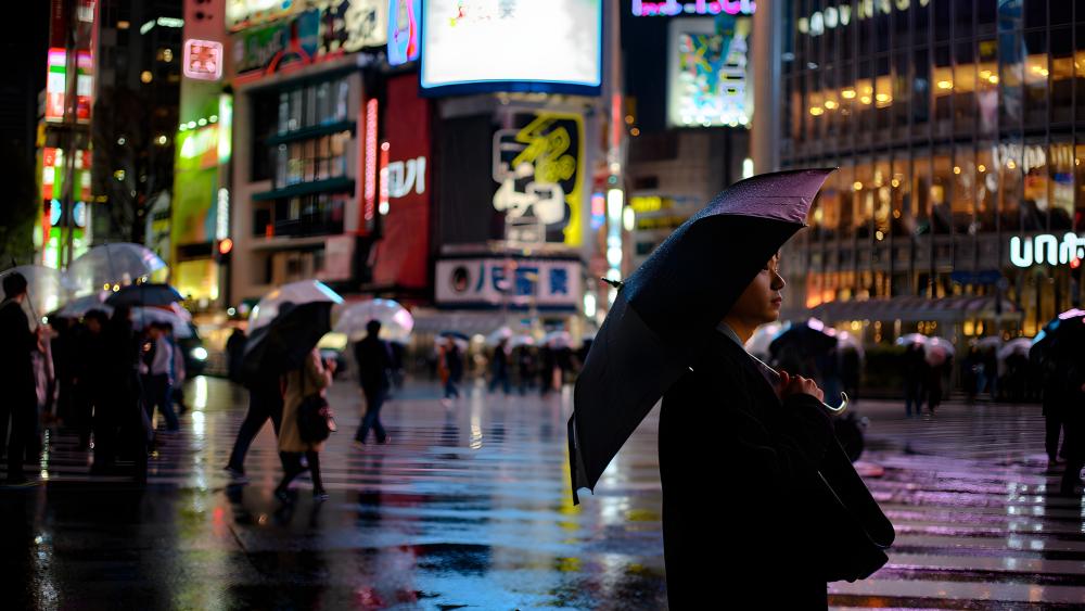 Shibuya Rain wallpaper