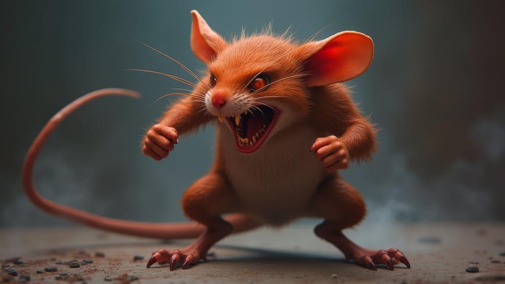 Furious Mouse Rampage wallpaper