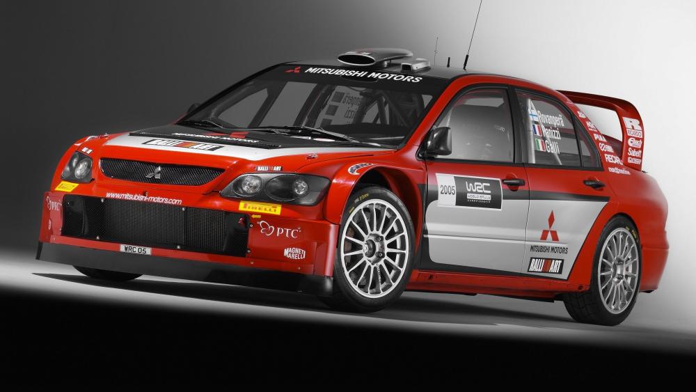 Mitsubishi Lancer WRC Rally Legend wallpaper