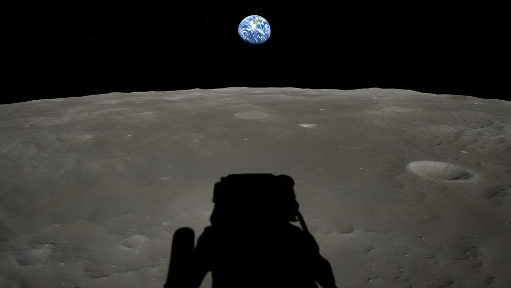 Lunar Sunrise wallpaper