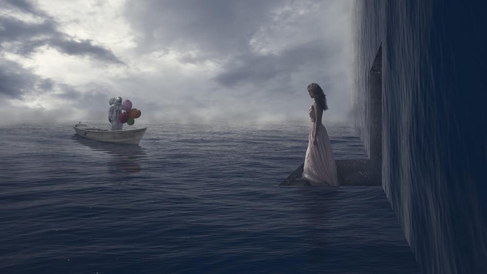 Dreams Across the Silent Sea wallpaper