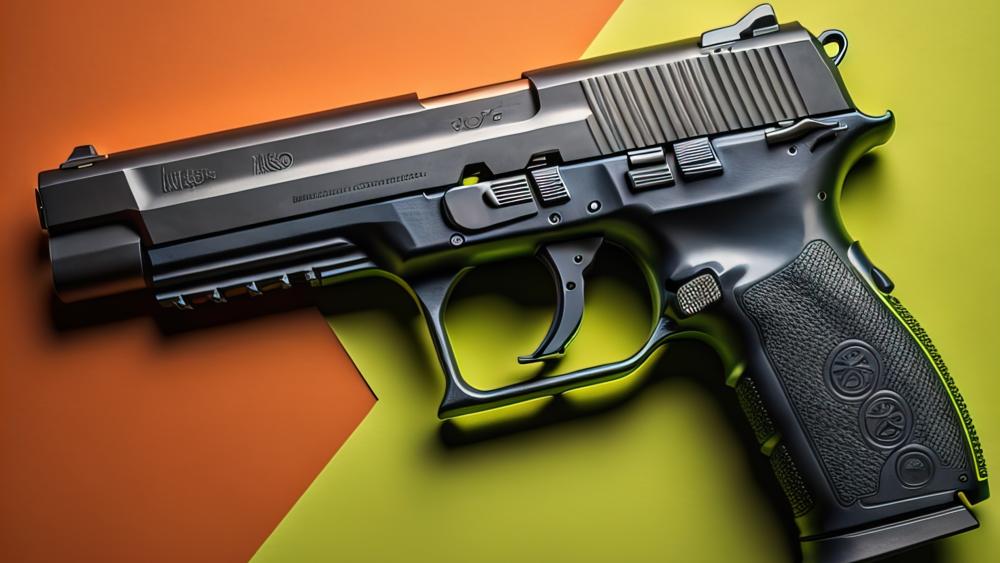 Modern Tactical Handgun Showcase wallpaper