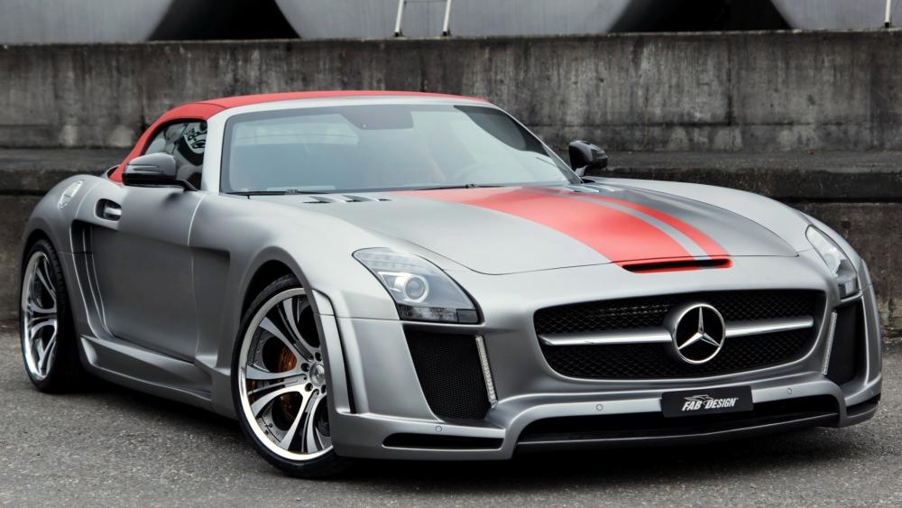 Mercedes-Benz SLS AMG Roadster Glamour wallpaper