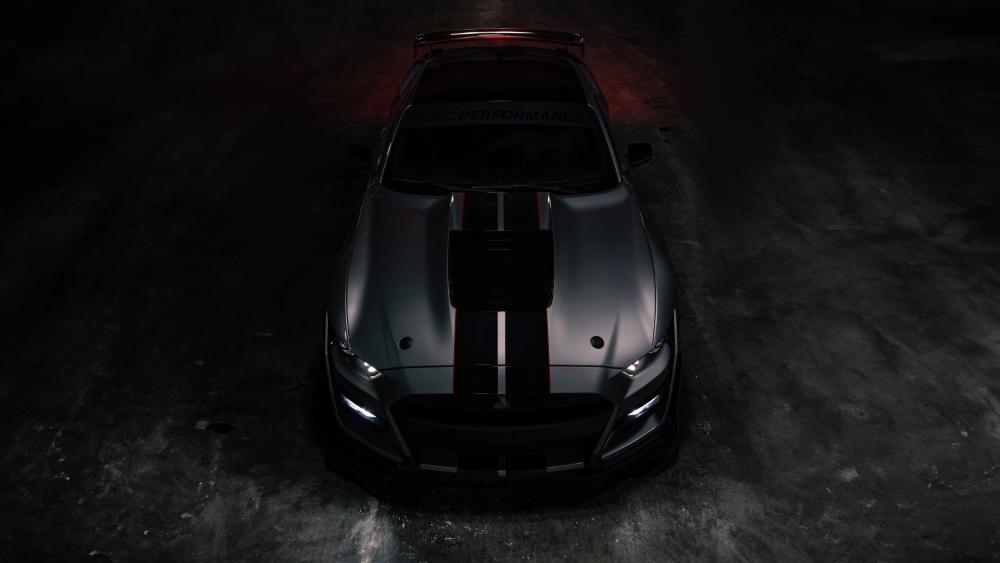 Shadowed Shelby GT500 wallpaper