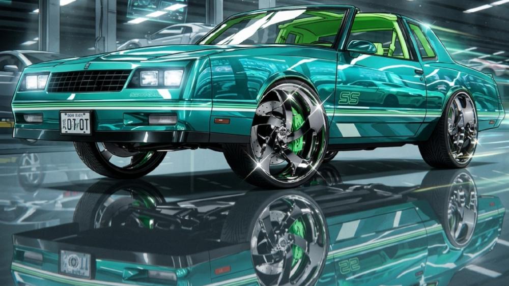 Retro Anime Lowrider SS wallpaper