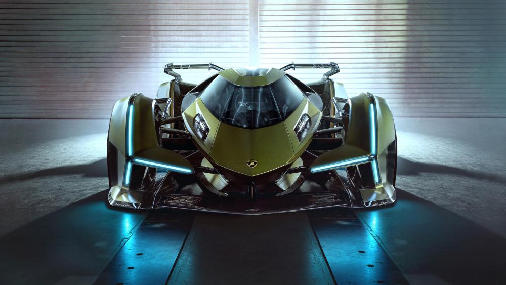 Lamborghini Lambo V12 Vision GT Hypercar wallpaper