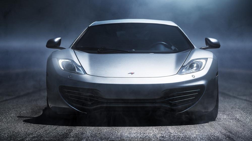 Silver McLaren Power wallpaper