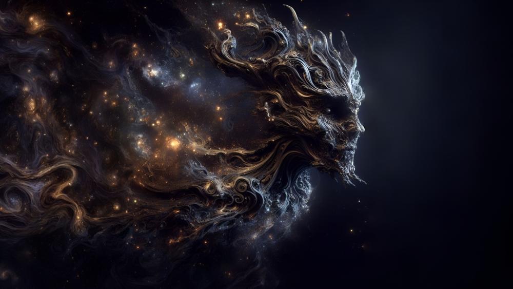 Cosmic Demon of the Void wallpaper