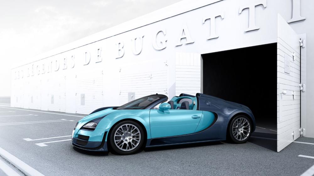 Bugatti Veyron Showcase wallpaper