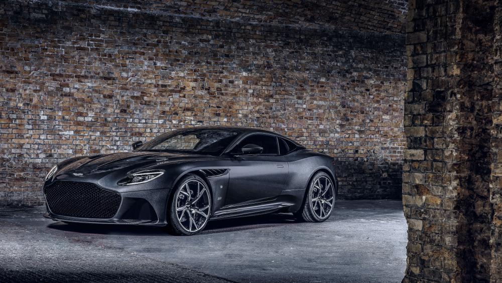 Shadowed Aston Martin DBS Superleggera wallpaper