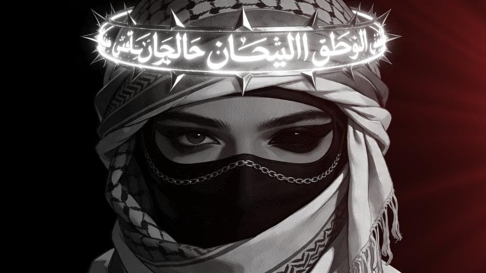 Veiled Desert Queen of Shadows wallpaper