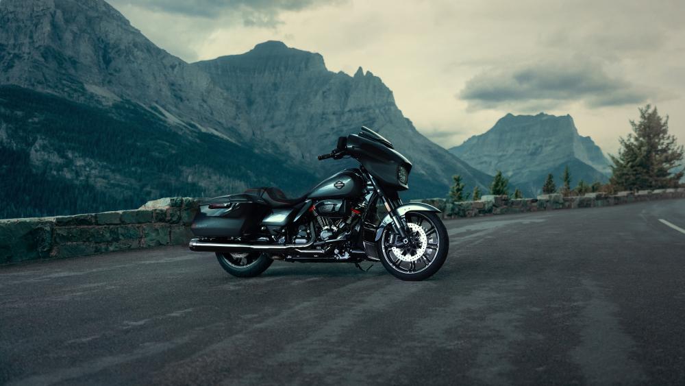Harley Davidson Mountain Glide wallpaper