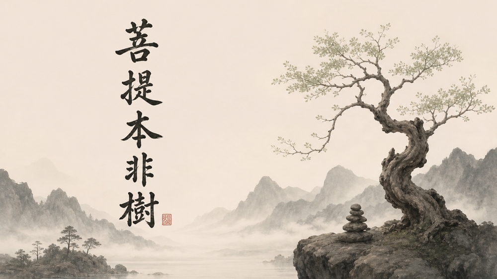 Bodhi in not a Tree wallpaper