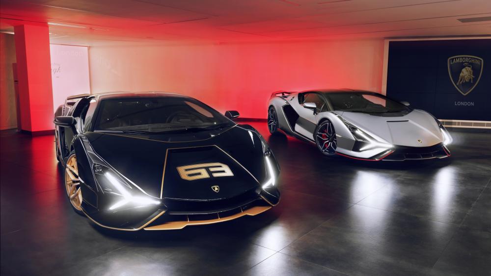 Lamborghini Sián Showcase wallpaper