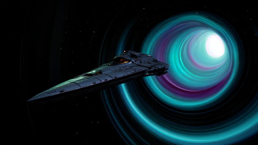 Wormhole Jump wallpaper