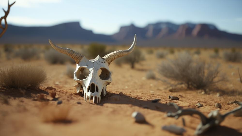 Desert Skull Relic wallpaper