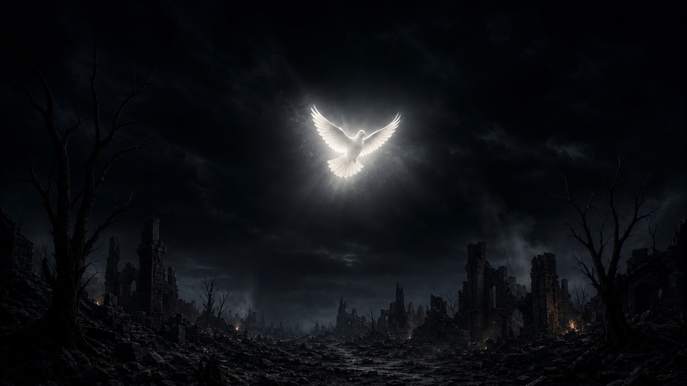 Hope Above the Ruins wallpaper