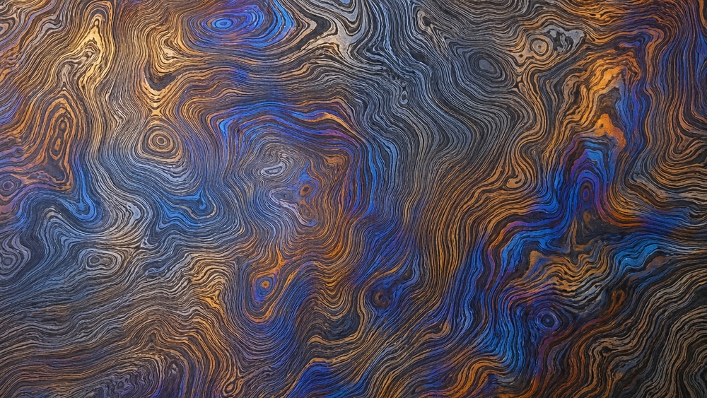 Luminous Marble Flow wallpaper