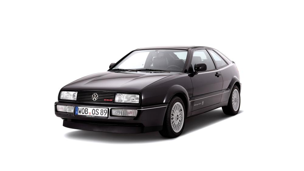 Classic Volkswagen Corrado on White wallpaper