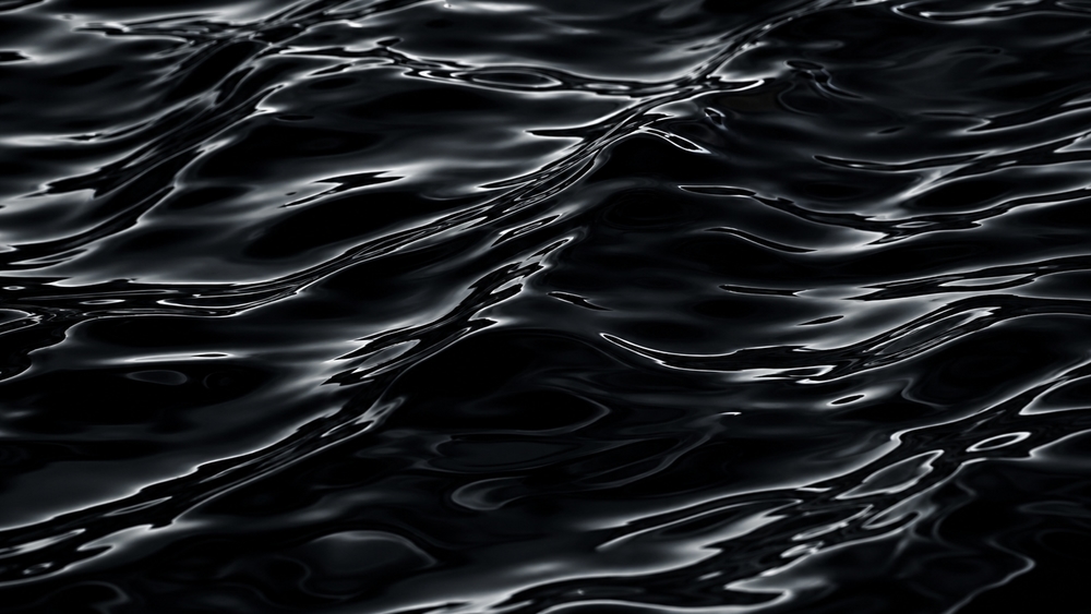 Dark Liquid Waves wallpaper