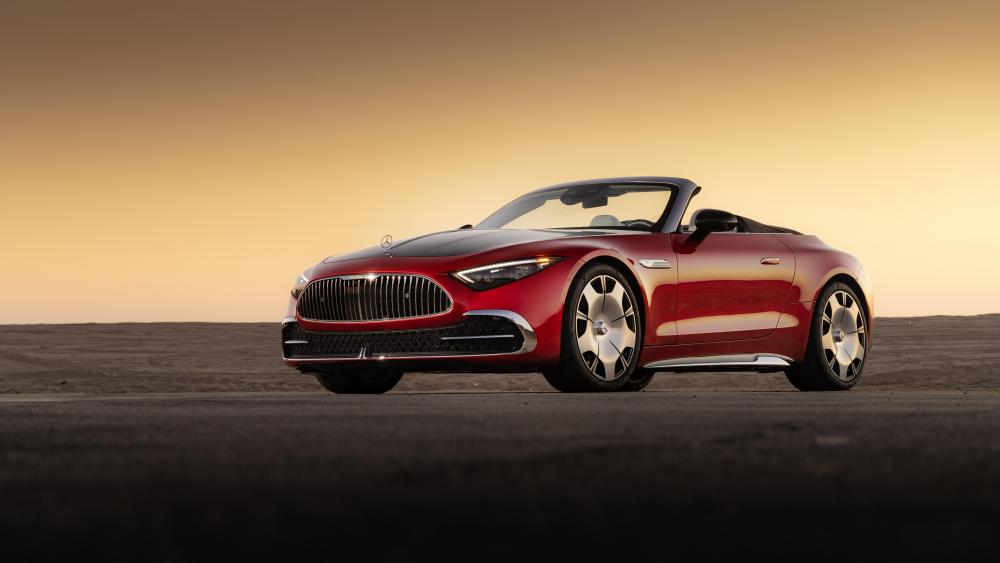 Mercedes Maybach SL 680 Monogram Luxury Roadster wallpaper