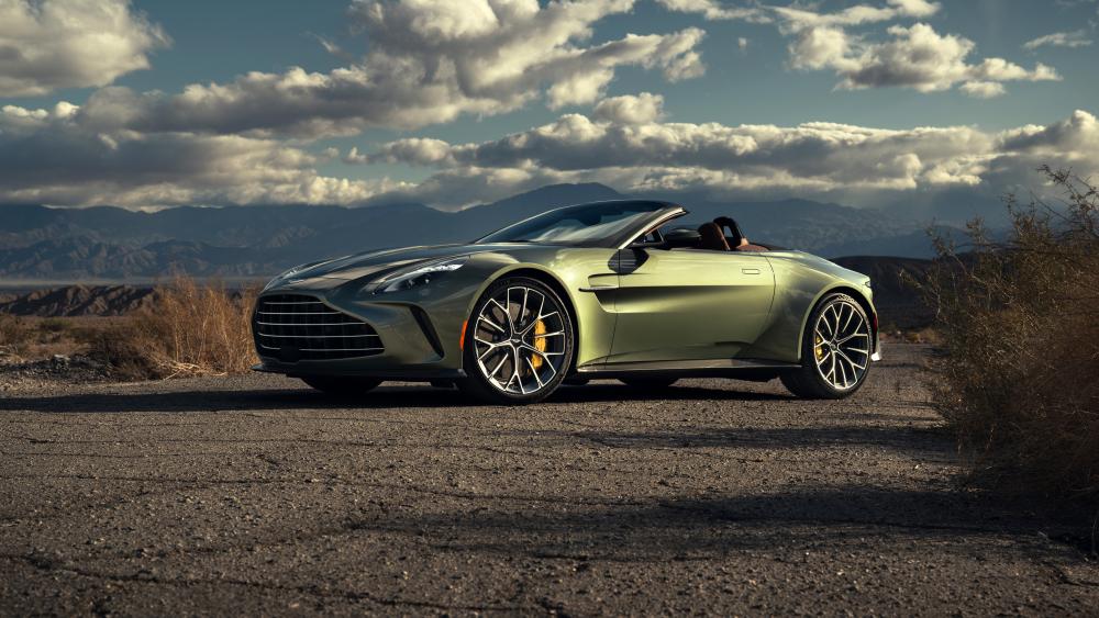 Aston Martin Vantage Roadster Desert Elegance wallpaper