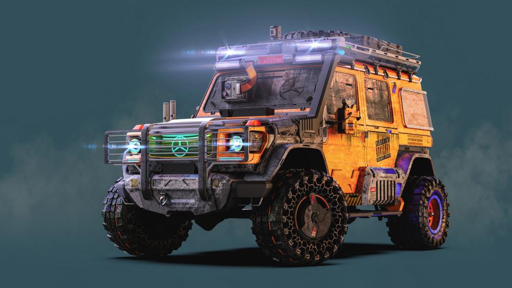 Cyberpunk G Class Off Road Beast wallpaper