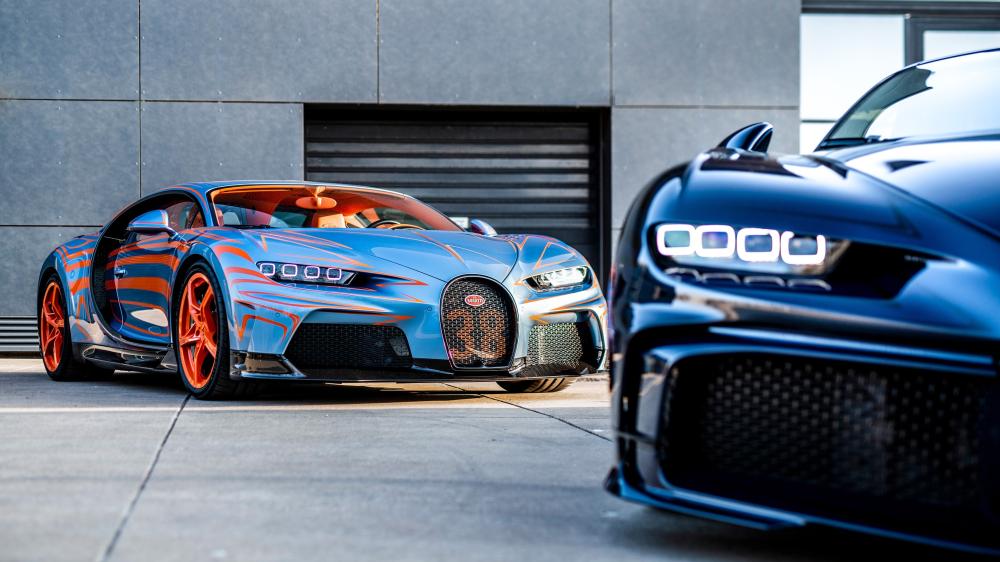 Bugatti Chiron Super Sport Vague de Lumière Hypercar wallpaper