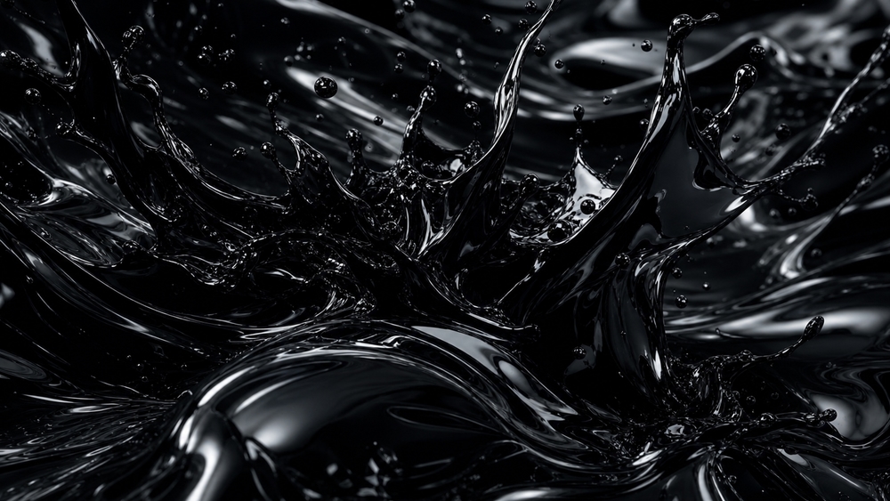 Midnight Liquid Chaos wallpaper
