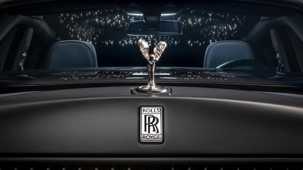 Rolls-Royce Phantom Luxury Nightscape wallpaper
