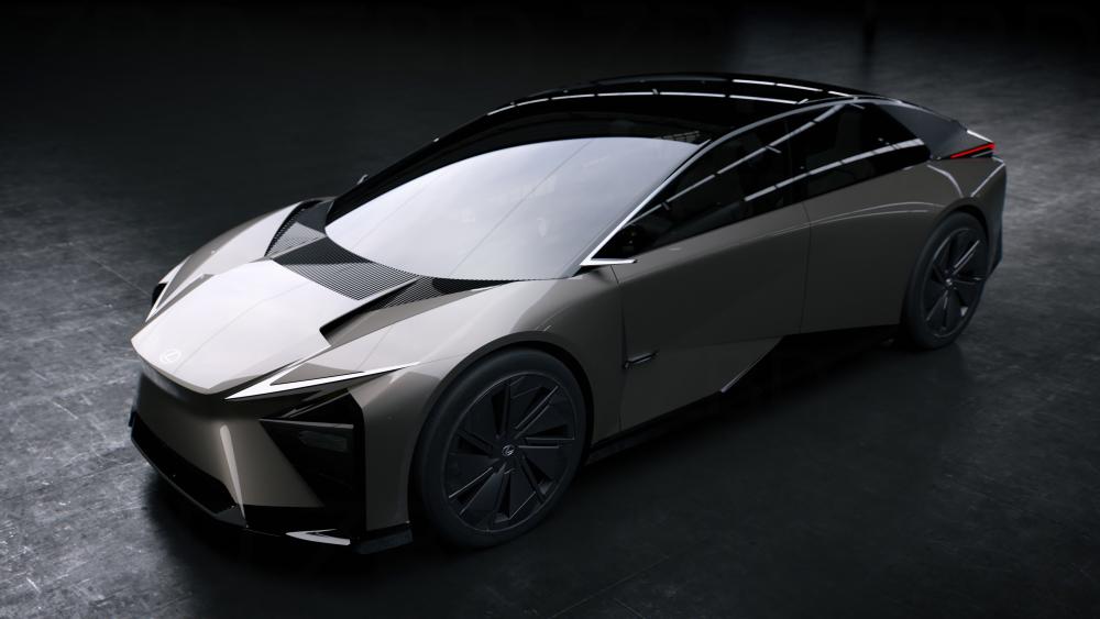 Futuristic Lexus LF ZC Electric Concept wallpaper