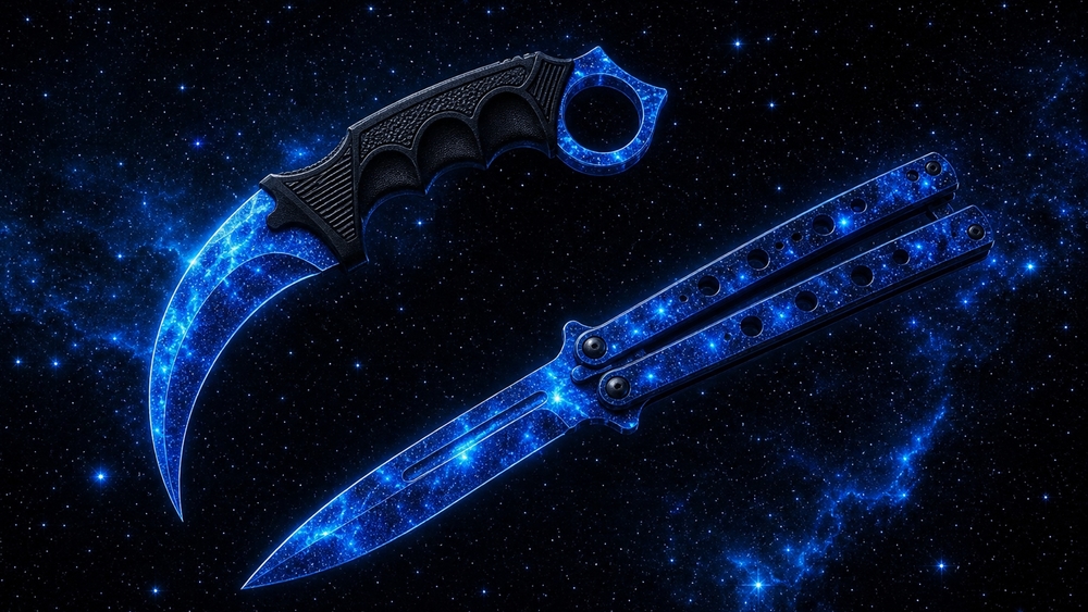 Cosmic Steel Blades wallpaper
