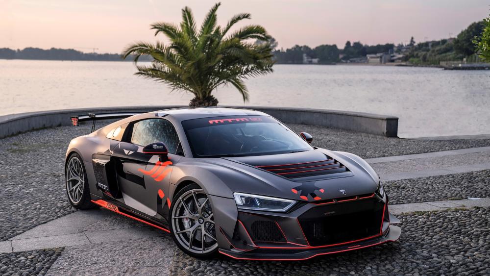 MTM Audi R8 GT4 Coastal Sunset wallpaper