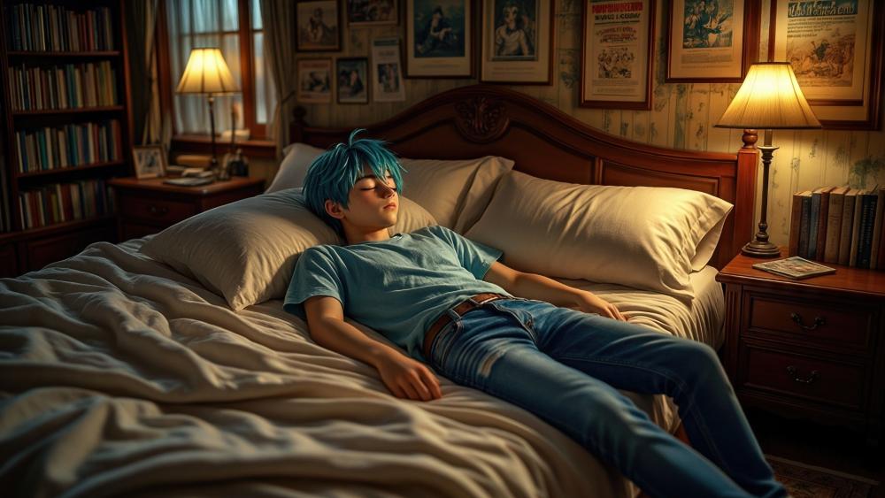 Cozy Lo Fi Bedroom Dreamscape wallpaper