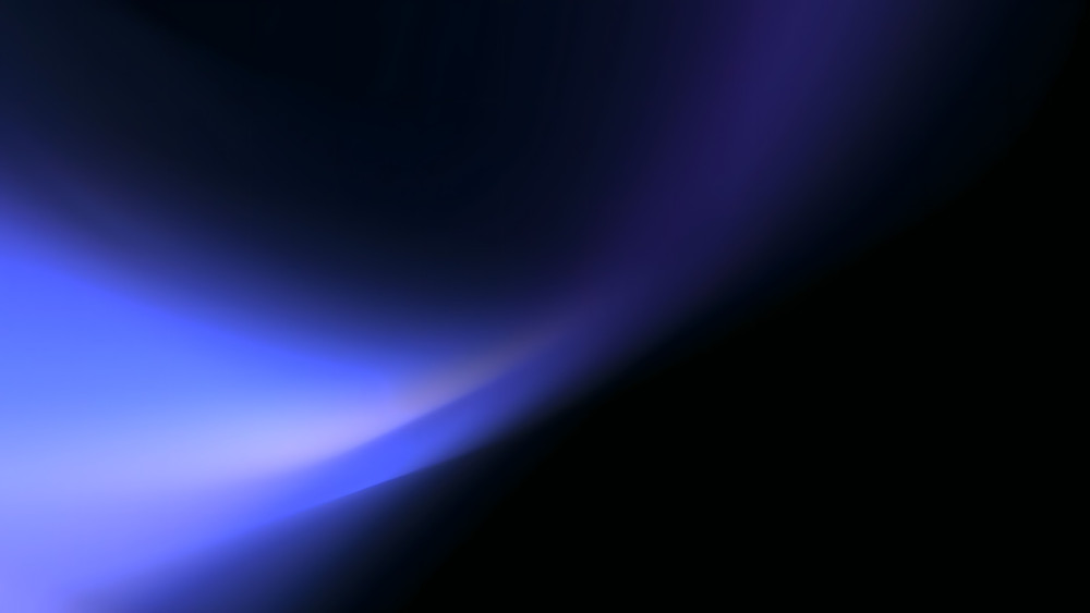 Midnight Blue Aurora Glow wallpaper