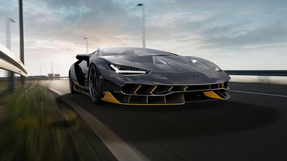 Lamborghini Centenario Speed Rush wallpaper