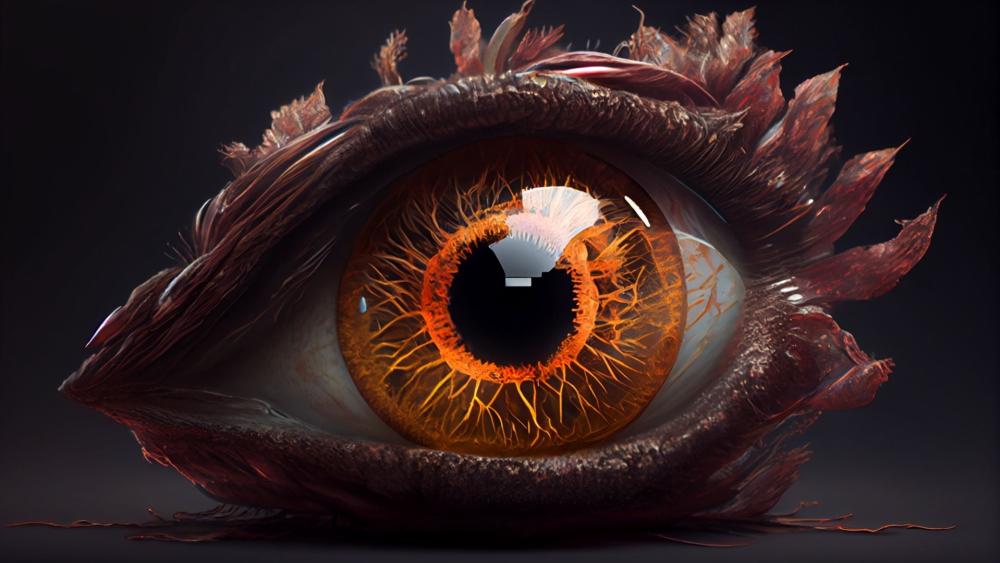 Infernal Vision Bloom wallpaper