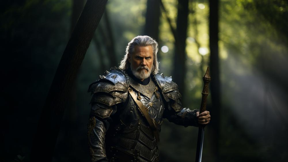 Elder Knight of the Misty Woods wallpaper