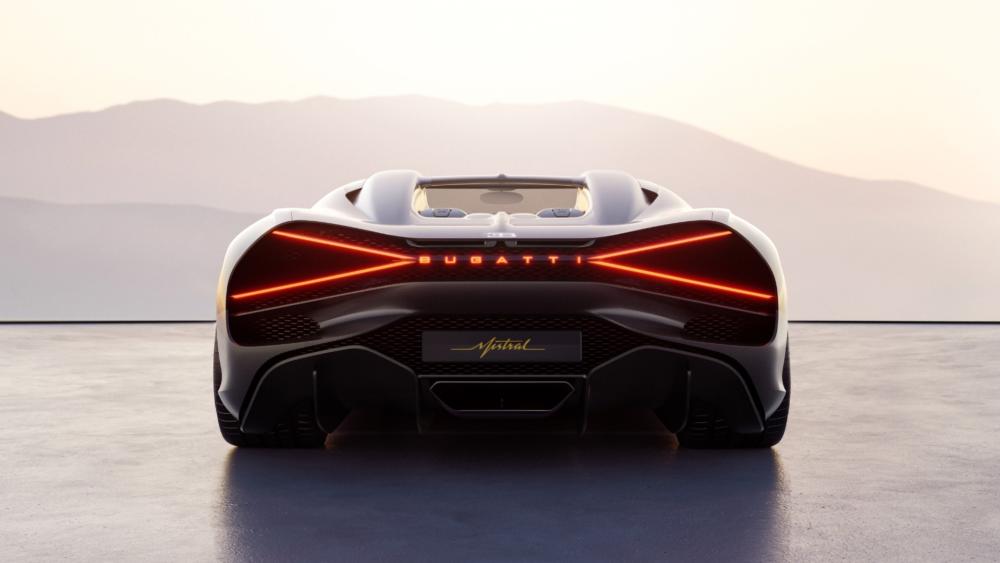 Bugatti Mistral Rear Glow wallpaper