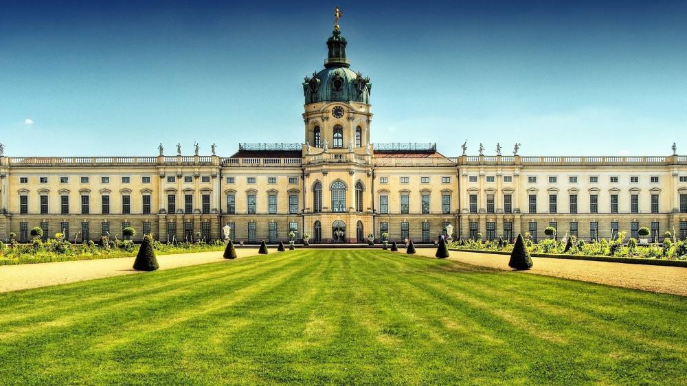 Charlottenburg Castle Grandeur wallpaper
